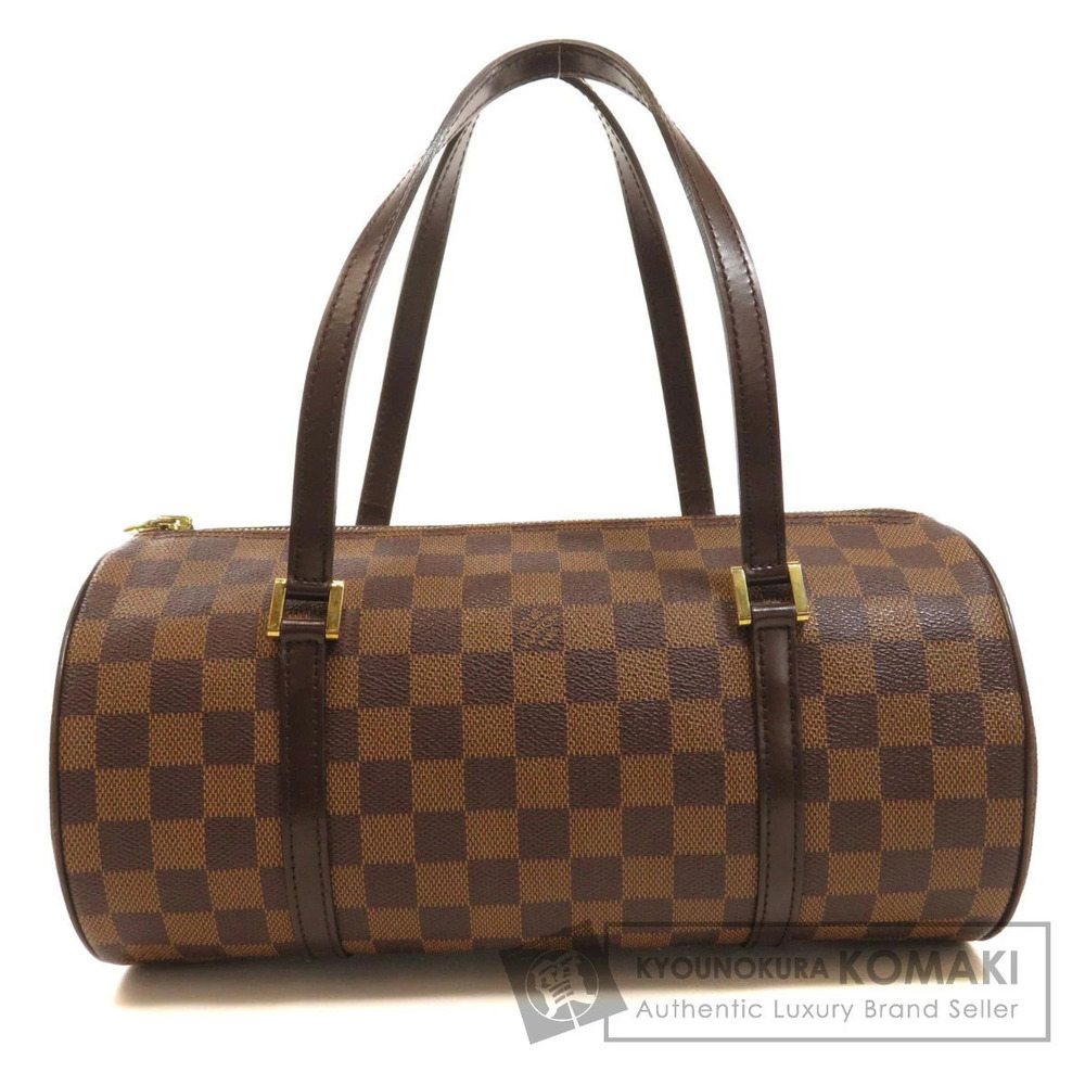 Louis Vuitton Papillon Tote Bag Clutch Damier Canvas